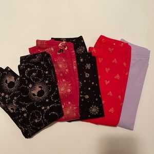 Bundle of 5 fleece pants/leggings